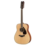 FG82012 Yamaha FG820-12 String Dreadnought - Solid Spruce Top - Mahogany Sides & Back