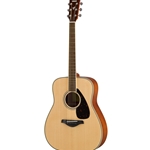 Yamaha FG820 Dreadnought Acoustic - Solid Spruce Top - Natural