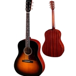 E1SSSB Eastman E1SS-SB Slope Shoulder Acoustic guitar - SunBurst - Solid Sitka Spruce Top - Solid Sapele Back/Sides w/ GigBag