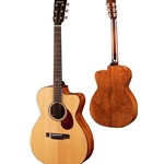 E1OMCESP Eastman E1OMCE-SP Special Thermo-Cured Sitka/Sapele OM Natural