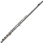 Gemeinhardt 3SHB Open Hole Flute - SS Head - SP Body & Keys - B Foot - GP Lip Plate