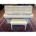 UK1066998 USED Kawai Console Piano With Bench - Antique White