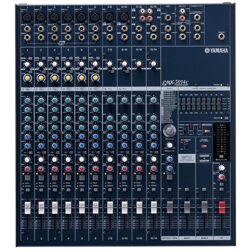 Yamaha EMX5014C Powered Mixer - 14 Imput - SPX Effects - 2X500 WATTS