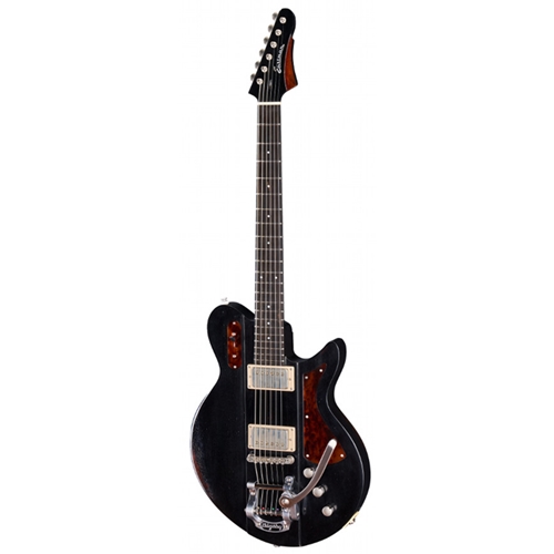 JULIETVBBK Eastman Juliet w Bigsby - Antique Varnish Black w/ Gigbag