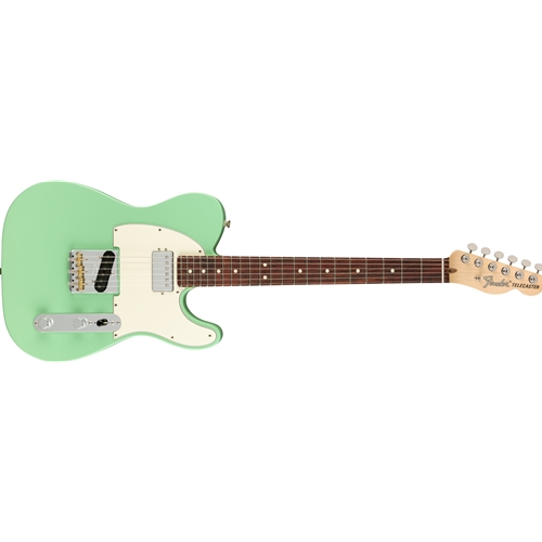 0115120357 Fender American Performer Tele Hum/Single Matte Seafoam Green with bag