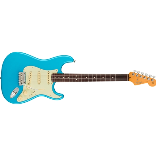 0113900719 Fender American Professional II Stratocaster - Miami Blue with Rosewood Fingerboard