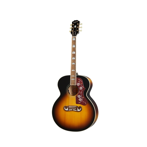 J200AVSGH1 Epiphone J200 All Solid Wood Aged Vintage Sunburst