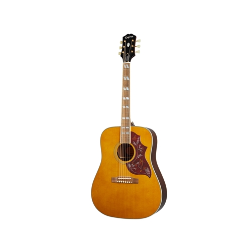 IGMTHUMANAGH1 Epiphone Hummingbird Acoustic Guitar - Aged Natural Antique Gloss