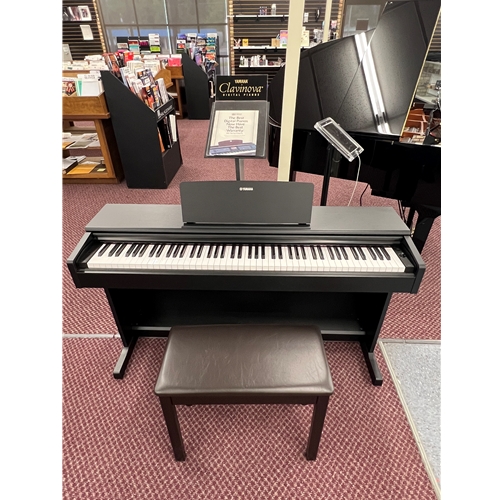 Yamaha YDP105B Arius Digital Piano With Bench - Black - 3 Year Warranty