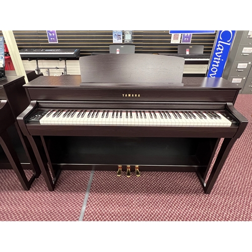 Yamaha CLP745R Clavinova Digital Piano With Bench - Rosewood - 5 Year Warranty