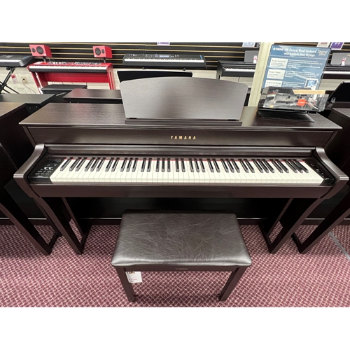 Yamaha CLP735R Clavinova Digital Piano With Bench - Rosewood - 5 Year Warranty