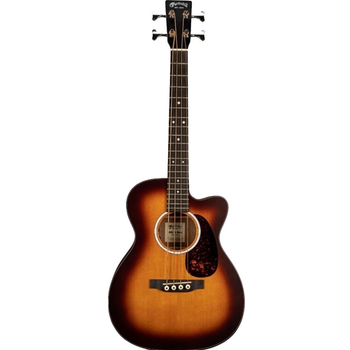 Martin 000CJR10EBB Cutaway Acoustic-Electric Bass Guitar - Burst