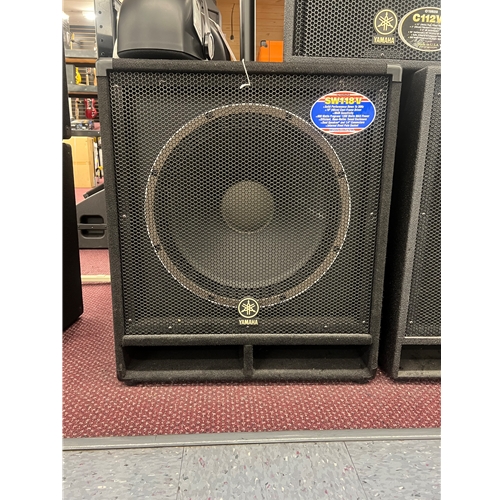 Yamaha SW118V Subwoofer Passive - Carpet Covered