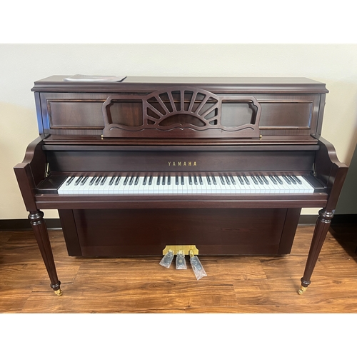 Yamaha P660S Sheraton Mahogany 45" Console Piano With Bench