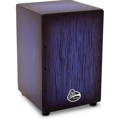 L.P. LPA1332BBS Latin Percussion LPA1332-BBS Cajon - Blue Burst Streak