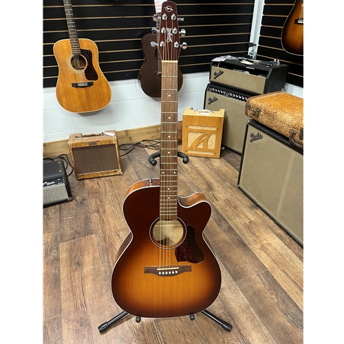 U046485000840 USED Seagull Concert Acoustic Electric Cutaway - Sunburst