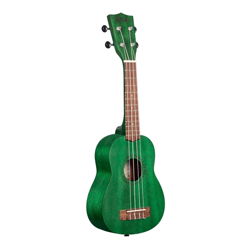 Kala Green Stained Meranti Soprano Ukulele